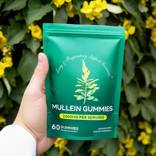 Mullein Gummies — Ondersteun Je Longen Van Binnenuit
